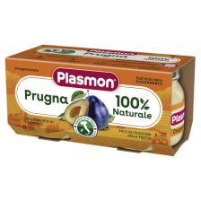 Бебешко пюре Plasmon Слива 6+м 2х80гр.