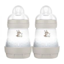 Бебешко шише Mam Easy Start Anti Colic Bottle Nature, 160 ml, 2бр.