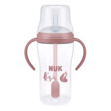 Бебешко шише за сок със сламка Nuk Perfect Match+, Temperature Control, 260 мл.