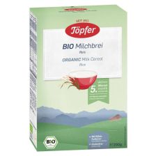 БИО Млечна каша Topfer Ориз 5+ м, 200 гр.