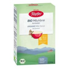 БИО Млечна каша Topfer с Елда 6+м, 200гр.   