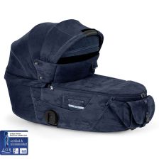 Сгъваем кош за новородено Cybex Priam и e-Priam 5 Fold Lux, Style Collection, Rebellious Luxury Denim Blue