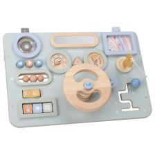 Дървен детски волан Little Dutch Steering Wheel, с активности, LD2548 