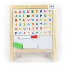 Детска дъска за рисуване Raya Toys Дървена, с букви