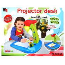 Дъска за рисуване с проектор Raya Toys, с 6 диапозитива