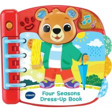 Детска книжка VTech Мечо Сезони