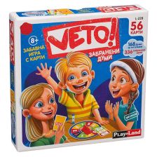 Детска настолна игра Play Land Вето! Забранени думи