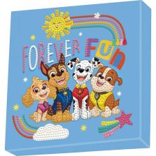 Детски диамантен гоблен Diamond Dotz Paw Patrol Forever Fun