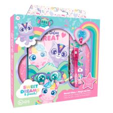 Детски дневник Kids Licensing Sweet Dreams, с магически химикал и стикери