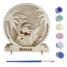 Детски комплект дървени фигури за оцветяване Cerda Disney Stitch, 2700001895