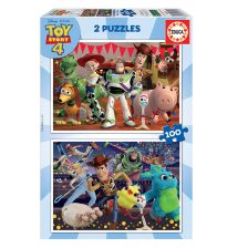 Детски пъзел Educa TOY STORY 4 2х100ч. 18107