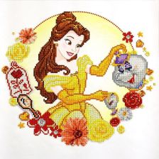 Детски диамантен гоблен Diamond Dotz Disney Princess Светът на Бел