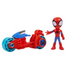 Фигурка Spidey с мотоциклет Hasbro Marvel Spidey, 10 см.
