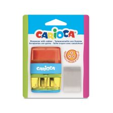 Двойна острилка с гума CARIOCA, Син