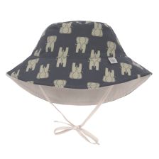 Двулицева слънцезащитна шапка Lassig Splash & Fun Elephant, 3-36 месеца