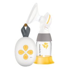 Електрическа помпа за кърма Medela Solo+ Двуфазна, с шише и фуния