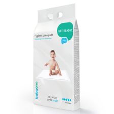 Еднократни подложки 60/90 10бр. Babyono 509