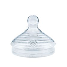 Бебешки биберон за хранене NUK for NATURE S 0м+ 2бр.