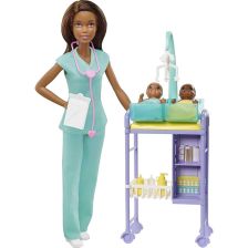 Кукла Mattel Barbie Career Baby Doctor с аксесоари, 30 см.