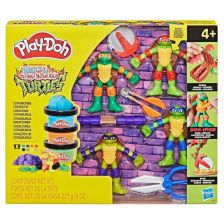 Игрален комплект Hasbro Play-Doh Cowabunga Creations Костенурките Нинджа, G0556 