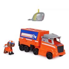 Игрален комплект Spin Master Paw Patrol Rescue Truck фигура с камион, Zuma