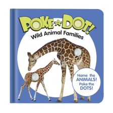 Книжка с бутони Melissa and Doug Wild Animal Families 41531