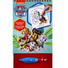 Книжка за оцветяване с вода Kids Licensing Paw Patrol
