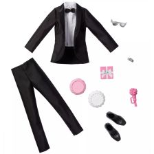 Комплект Mattel Barbie Сватбен костюм за Кен и асесоари, GWF11
