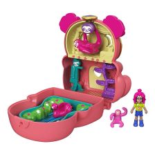 Комплект Mattel Polly Pocket Flip And Find Tropical Sloth GTM59