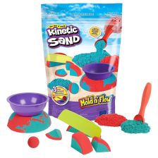 Комплект с кинетичен пясък Spin Master Kinetic Sand Mold n' Flow