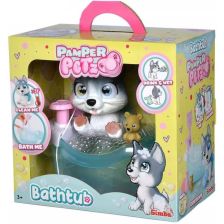 Игрален комплект Simba Toys Pamper Petz Хъски с памперс и вана 105953560