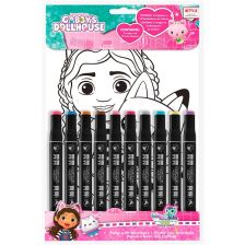Комплект за оцветяване по номера Kids Licensing Gabby's Dollhouse