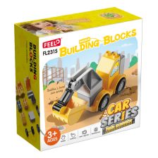 Конструктор Feelo Car Series Excavator, 10 ч.