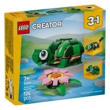 Kонструктор LEGO Creator Костенурка с цвят на водна лилия, 31377
