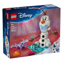 Конструктор LEGO Disney Frozen Забавен пикник с Олаф и Бруни, 43287