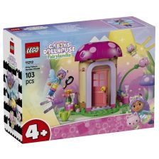 Конструктор LEGO Gabby's Dollhouse Градинската къща на котешката фея 11212