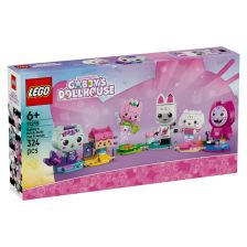 Конструктор LEGO Gabby's Dollhouse Котешките приятели от тухлички на Габи, 11215