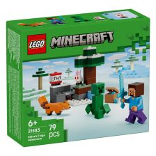 Kонструктор LEGO Minecraft Приключението на Стив в тайгата, 21583