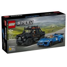 Конструктор LEGO Speed Champions Jaguar Project 7 и Land Rover Defender 77264