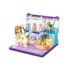 Конструктор Sluban MINI HANDCRAFT Цветарско ателие, 124 ч. B0883A