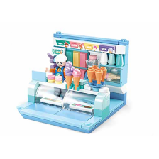 Конструктор Sluban MINI HANDCRAFT Щанд за сладолед, 110 ч. B0792B