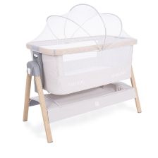 Бебешка кошара Kikka Boo Nanna Beige Melange Wood