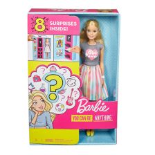Комплект кукла Barbie с тоалет изненада