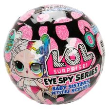 Кукла изненада MGA L.O.L. Surprise Eye Spy Series Baby Sisters, асортимент