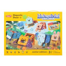 Магнитен конструктор Feelo Animal Magnetic Sheet, 30 ч.