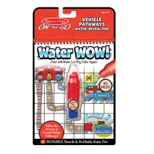Комплект Melissa and Doug Мога да рисувам с вода Vehicles Pathways 40177 