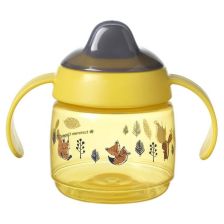 Неразливаща се чаша за бебе Tommee Tippee SuperStar, с дръжки, Bacshield, 4 м+, 190 мл.