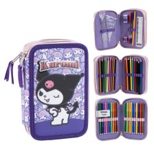 Несесер за училище Cerda Hello Kitty Kuromi, 3 отделения, пълен 2700002311