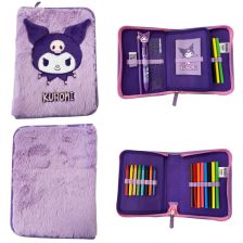 Несесер за училище Cerda Hello Kitty Kuromi, плюшен, 1 отделение, пълен 2700002303