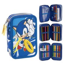 Несесер за училище Cerda Sonic, 3 отделения, пълен 2700002296
